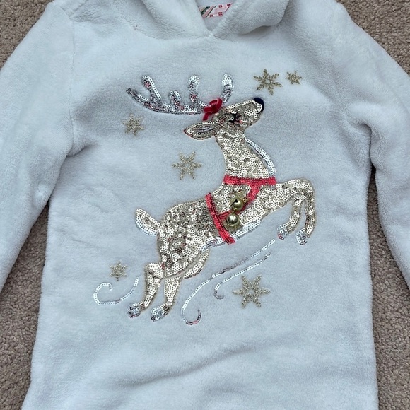 Cynthia Rowley Kids Christmas Reindeer Sweater and Pants Set - Small - Picture 3 of 8